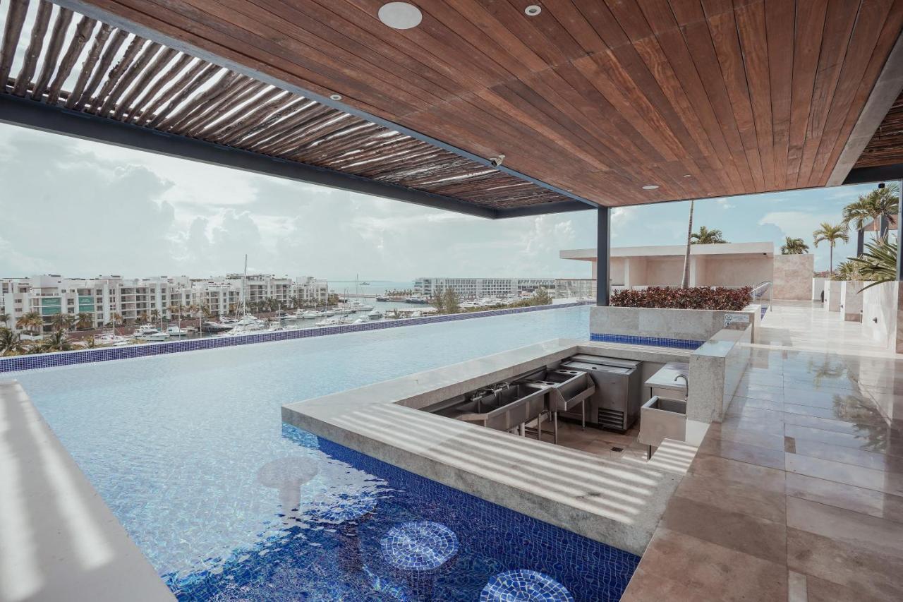 La Amada Condo With Marina View Cancun Exterior photo