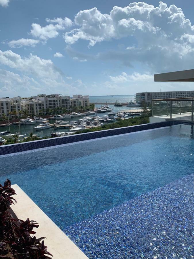 La Amada Condo With Marina View Cancun Exterior photo